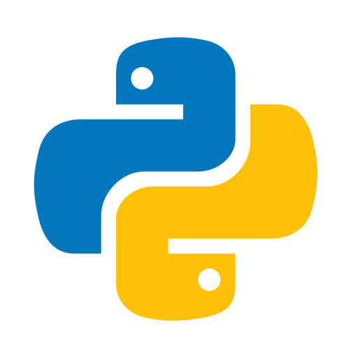 Python programming language icon